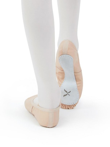 ZAPATILLA DE MEDIA PUNTA CAPEZIO, CUERO, SUELA CORRIDA 205